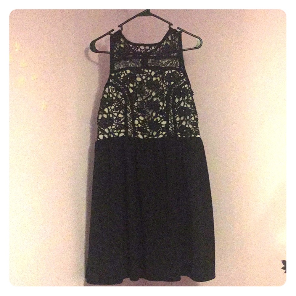 Black and Tan dress